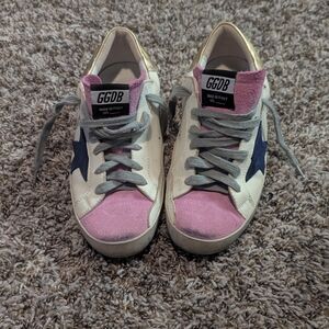 Golden Goose Kids Sneakers - Pink, White, and Blue